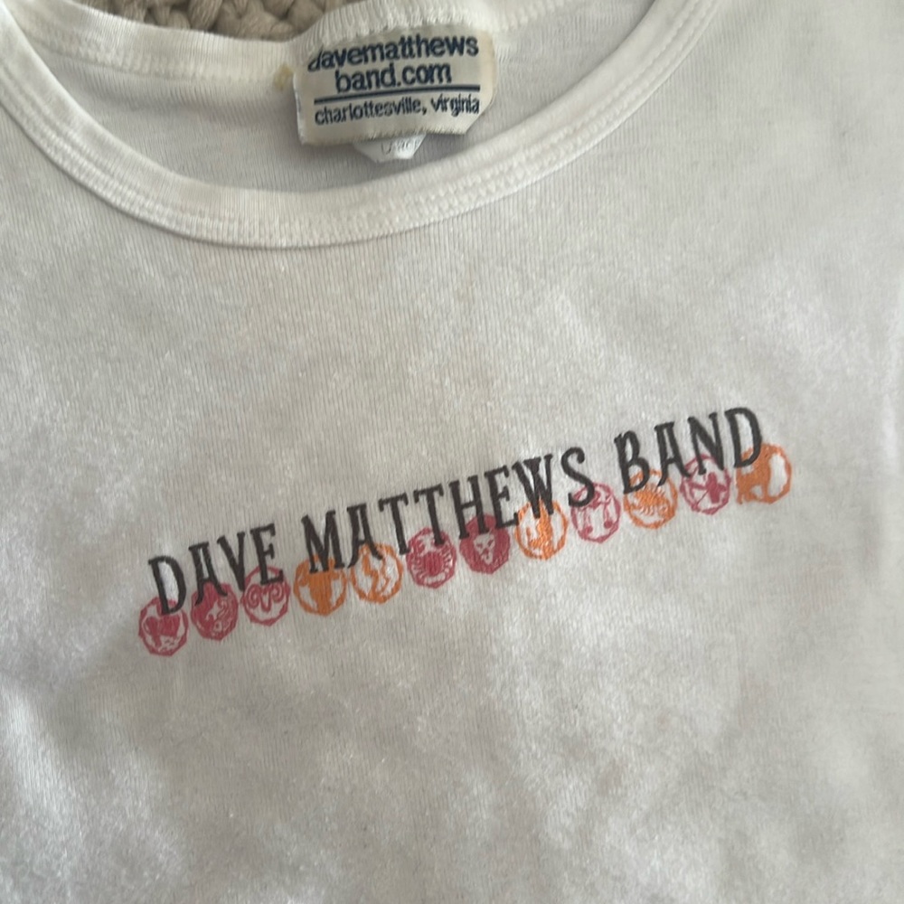 RARE Vintage Dave Matthew’s Band of Women’s Tee (approx 2003) Large fits Small